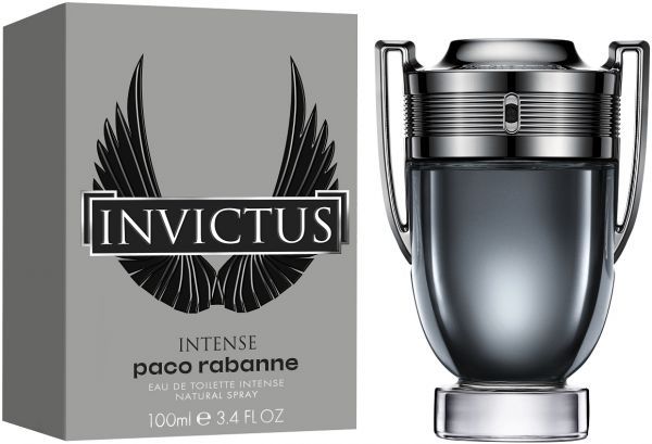 Invictus Intense by Paco Rabanne for Men - Eau de Toilette, 100ml